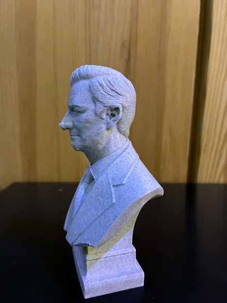 Tượng bán thân Philippe I nước Bỉ (Philippe Léopold Louis Marie) - Image 3