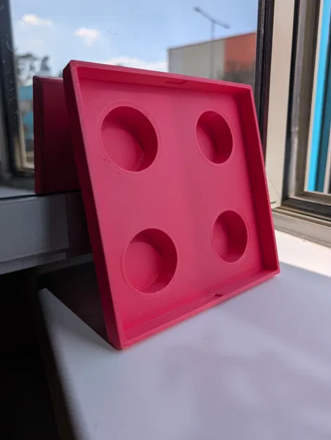 Nắp đậy Legobox 4P 3D - Thiết kế thông minh không cần support - Image 2