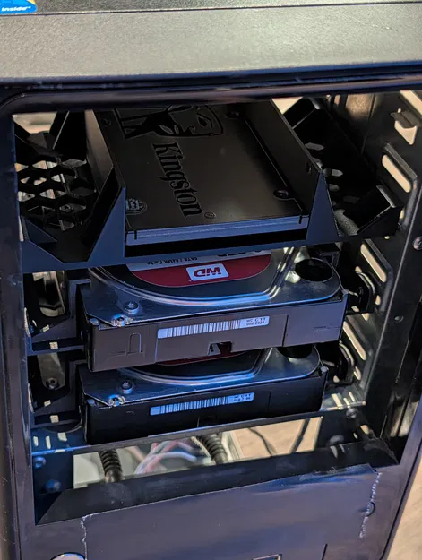 Khay gắn 2 SSD 2.5 inch vào khe 5.25 inch cho case máy tính - Image 1