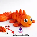 Flexi Goldfish - Mẫu cá vàng in linh hoạt KHÔNG cần support - Thumbnail 1
