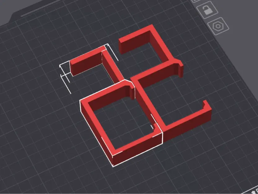 Giá treo ổ cắm điện 3D (Power strip mount) gọn gàng cho bàn làm việc - Image 2