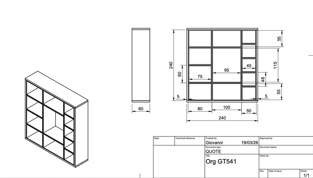 Kệ Để Đồ Đa Năng ORGANIZER GT541 - Thiết Kế Thông Minh Cho Bàn Làm Việc - Image 4