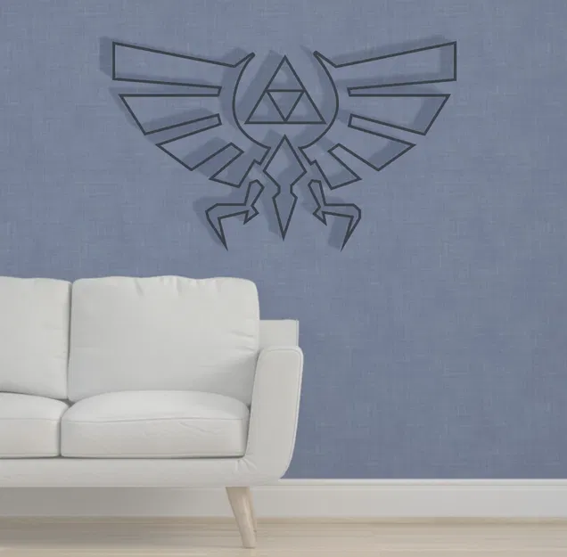 Tác phẩm treo tường Hyrulian Crest - Image 1