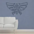 Tác phẩm treo tường Hyrulian Crest - Thumbnail 1