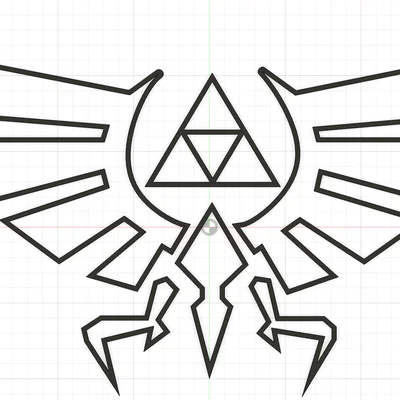 Tác phẩm treo tường Hyrulian Crest