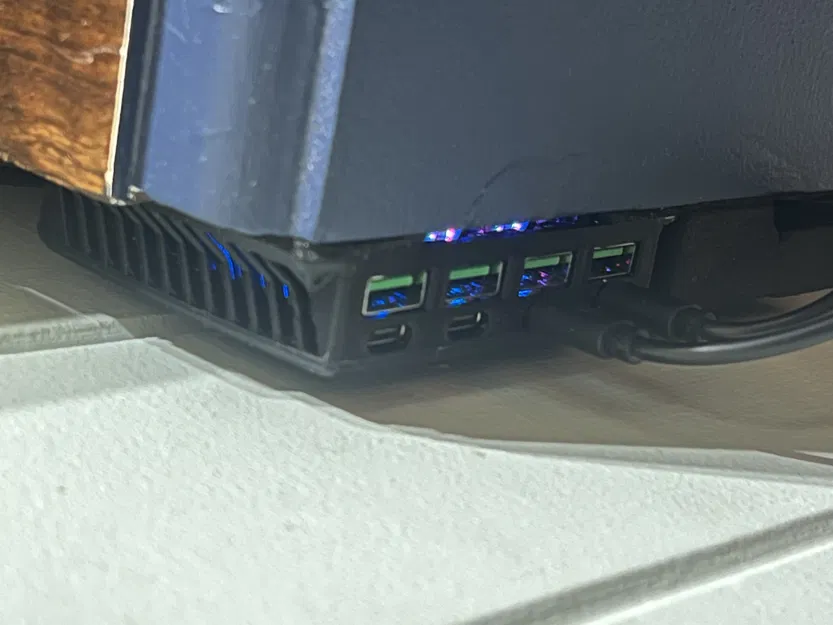 Hộp gắn bàn cho mô-đun nguồn 4 cổng USB PD SW3518 - Image 3