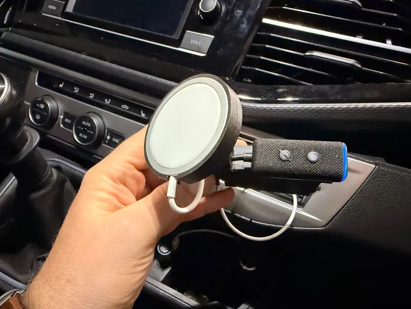 Giá đỡ MagSafe và Amazon Echo Auto cho VW T6.1 - Image 6