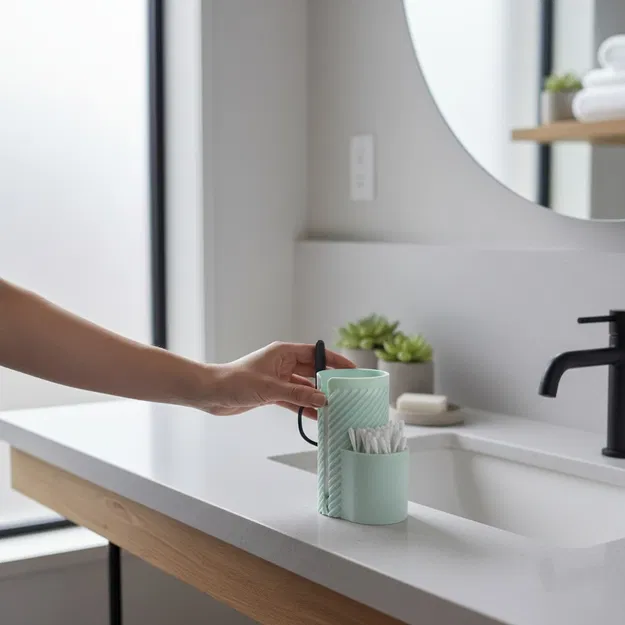 MakeUpMate 2.0 – Khay Đựng Đồ Trang Điểm & Nhà Tắm Tiện Lợi - Image 5