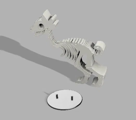 Mô hình bộ xương khủng long 3D - Image 2