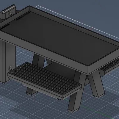 Bàn Dã Ngoại Cho Sóc (Squirrel Picnic Bench)