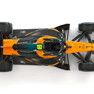 Mô hình xe đua F1 phong cách khối (Blocky F1 Car) in 3D