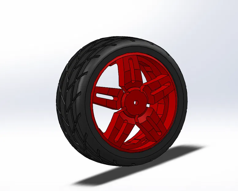 Bánh xe 3D in cho xe RC Tarmo 5: Bền, nhẹ và bám đường cực tốt - Image 1