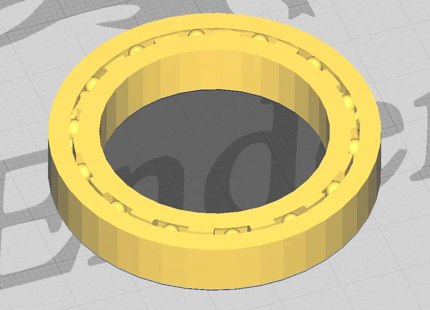 Vòng bi 3D Bearing (35mm x 52mm) thiết kế in liền khối dễ dàng - Image 2