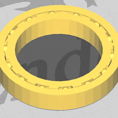 Vòng bi 3D Bearing (35mm x 52mm) thiết kế in liền khối dễ dàng