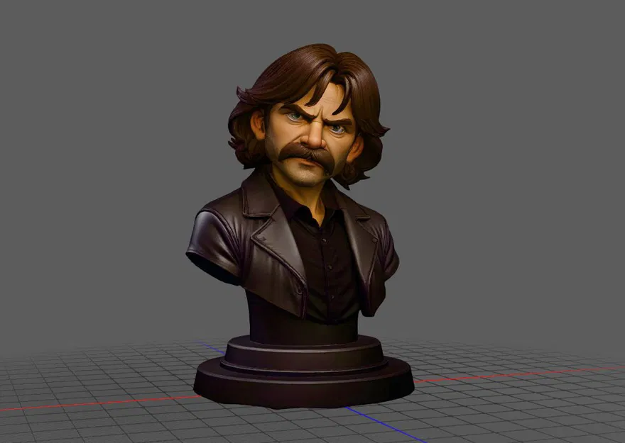 Tượng bán thân Behzat Ç. AI (V2) - Image 1