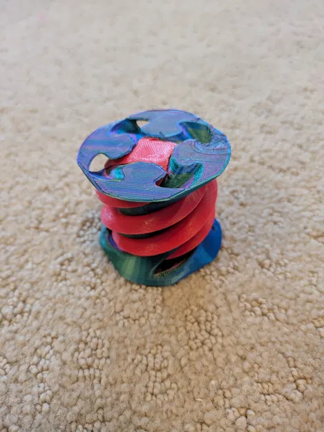 Đồ chơi fidget 3D Impossible Passthrough độc đáo - Image 1