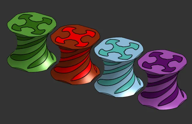 Đồ chơi xếp hình xoắn ốc cho bé (V2 Toddler Toys - 3D Printed) - Image 3