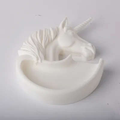 Giá Đỡ Trang Trí Hình Kỳ Lân Kèm Khay Đựng Đồ Tiện Dụng