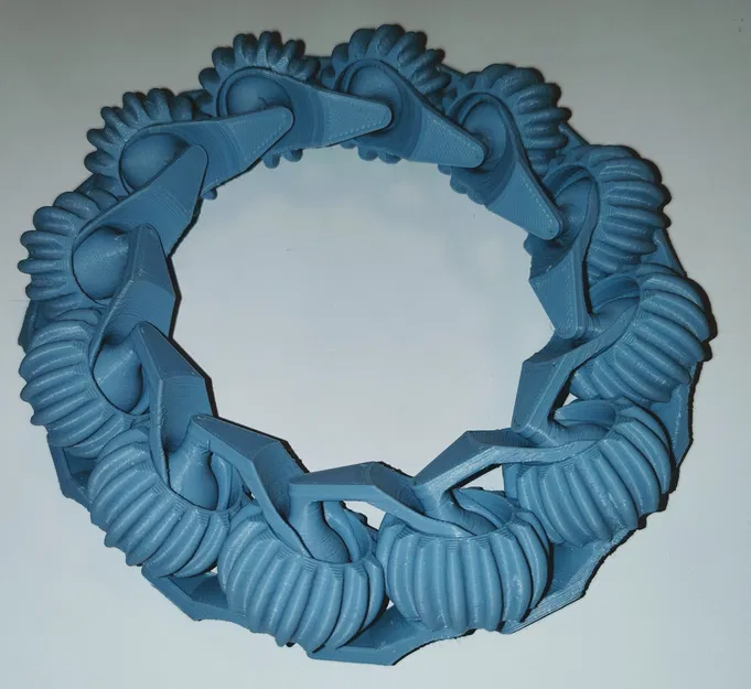 Mô hình Flexi 12 Gear Chain Loop (Chuỗi bánh răng khớp nối dẻo) - Image 1