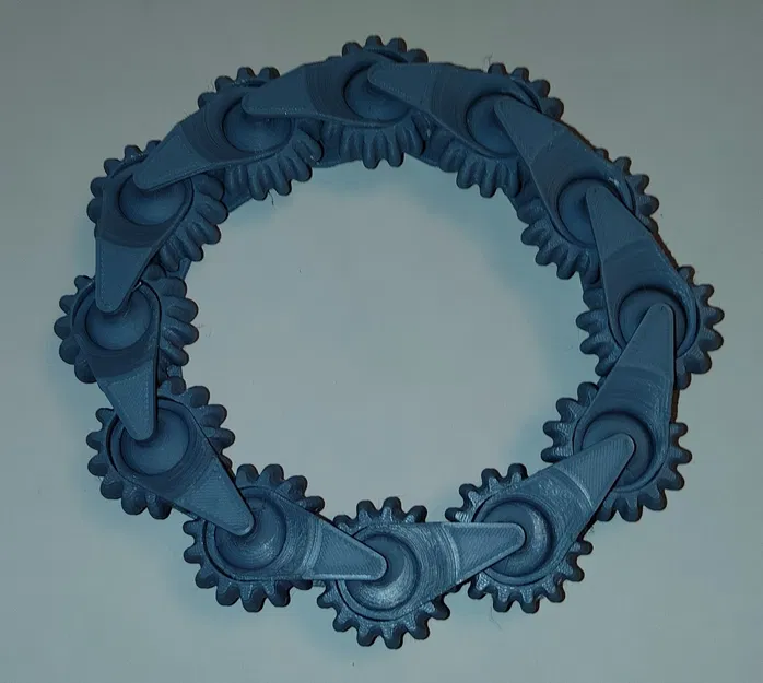 Mô hình Flexi 12 Gear Chain Loop (Chuỗi bánh răng khớp nối dẻo) - Image 4