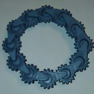 Mô hình Flexi 12 Gear Chain Loop (Chuỗi bánh răng khớp nối dẻo)