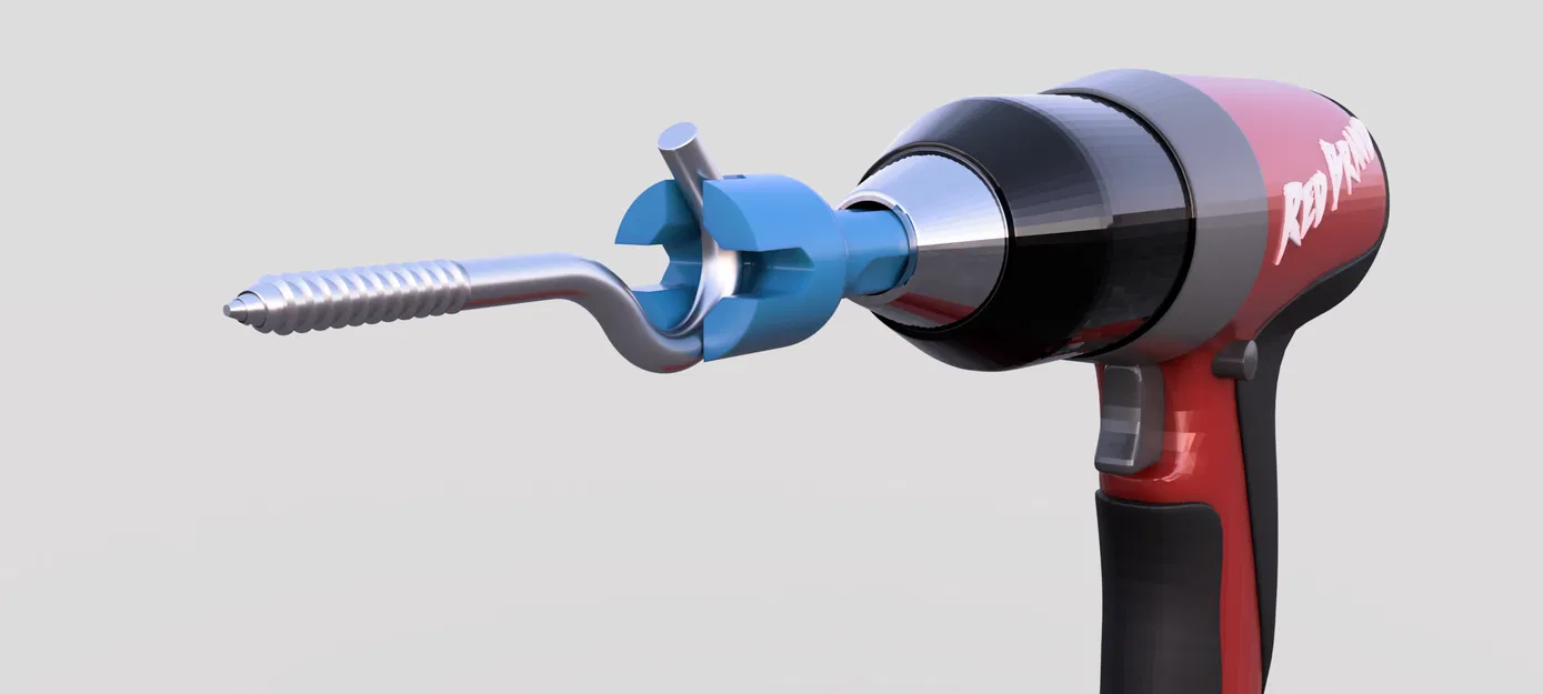 Đầu Vặn Ốc Cánh Bướm, Móc Treo hoặc Bu Lông Mắt Cho Máy Khoan - Image 2