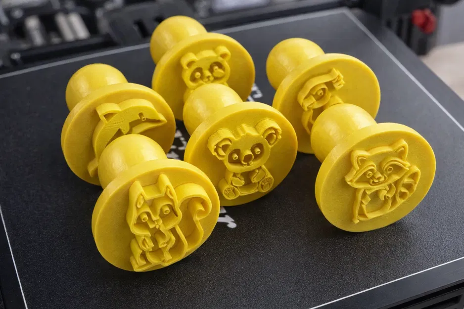 Bộ con dấu hình thú 3D dễ thương cho bé thỏa sức sáng tạo - Image 1