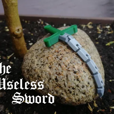 The Useless Sword - Kiếm nhựa dẻo Flexi Sword