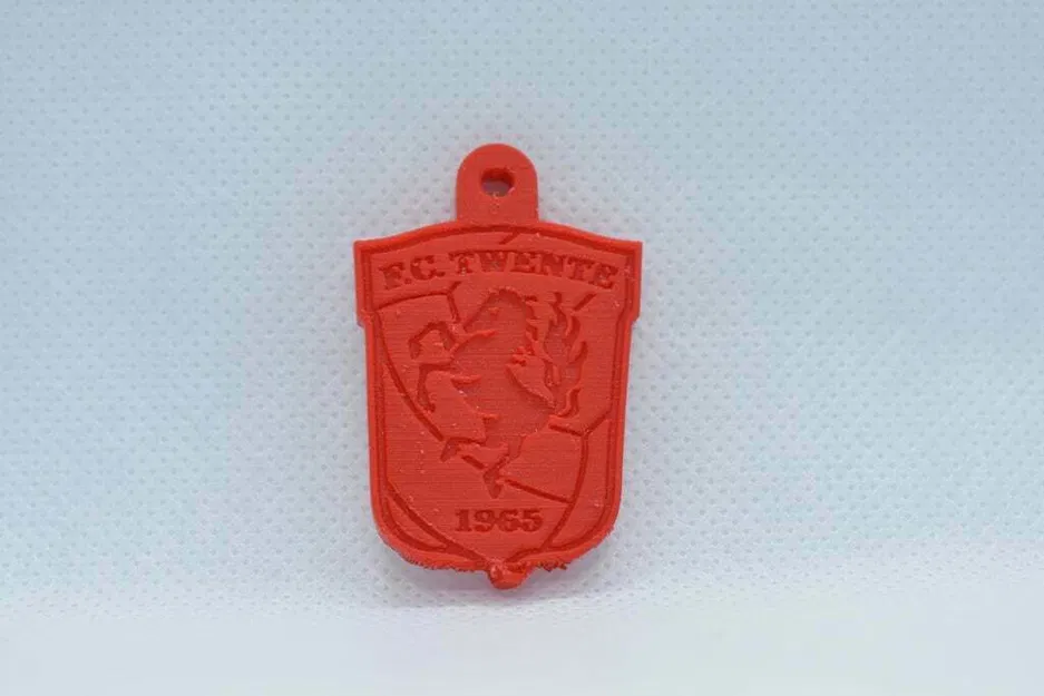 Móc khóa logo FC Twente: Phụ kiện 3D cho fan bóng đá - Image 1