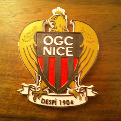 Mô hình logo 3D OGC Nice - Lót ly và vật phẩm trang trí độc đáo