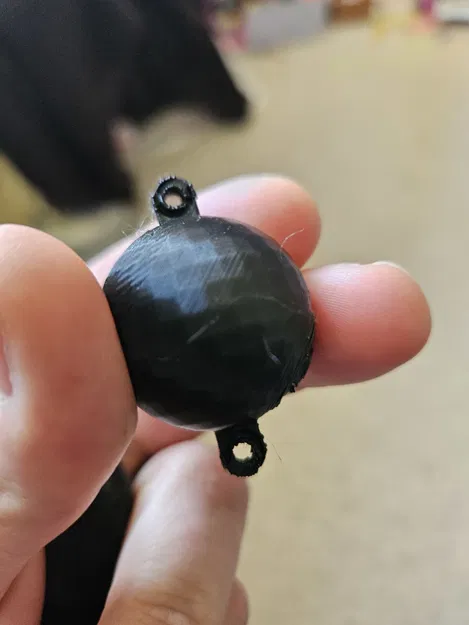 Bộ phao câu cá 3D: Phao tròn và phao xuyên tâm tự in - Image 1