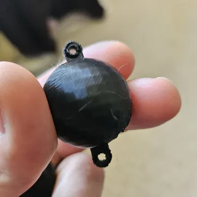 Bộ phao câu cá 3D: Phao tròn và phao xuyên tâm tự in