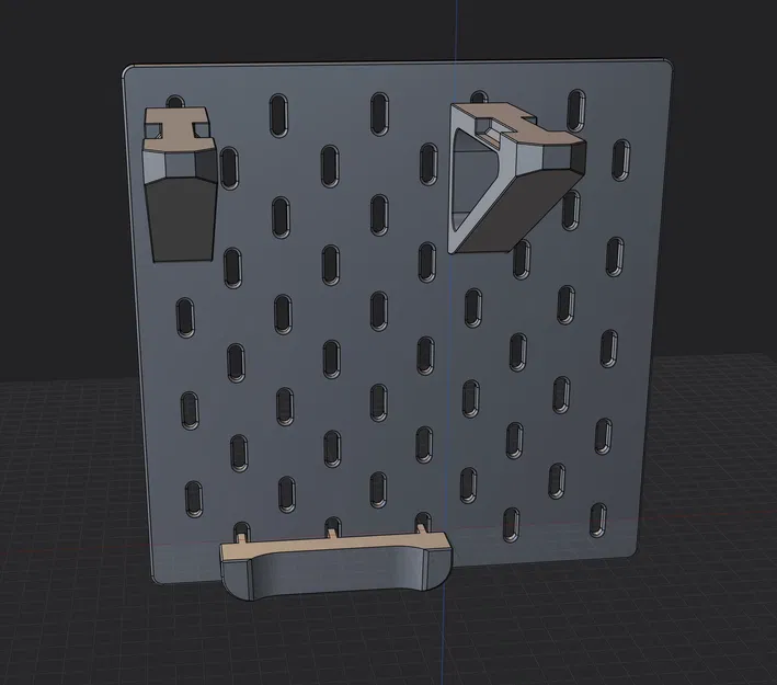 Giá đỡ treo tường Skadis cho hộp đựng Filament 2026 - Image 5