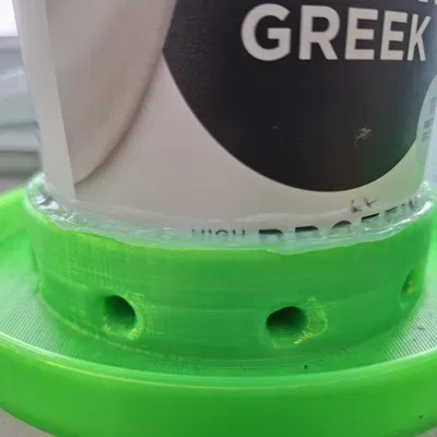 Đế Chuyển Hũ Sữa Chua Thành Chậu Cây