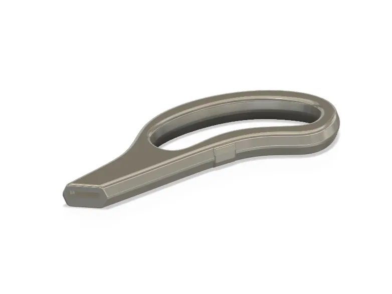 Tay Cầm Thay Thế Cho Kéo Nhà Bếp Inox 120mm (File 3D STL) - Image 1