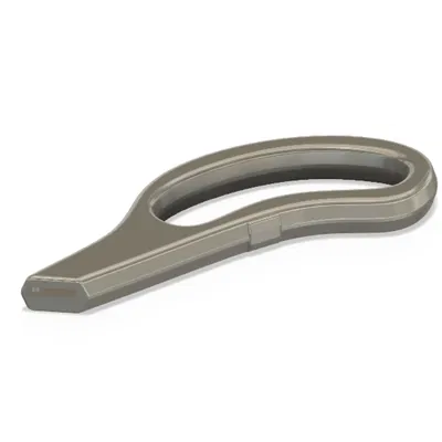 Tay Cầm Thay Thế Cho Kéo Nhà Bếp Inox 120mm (File 3D STL)