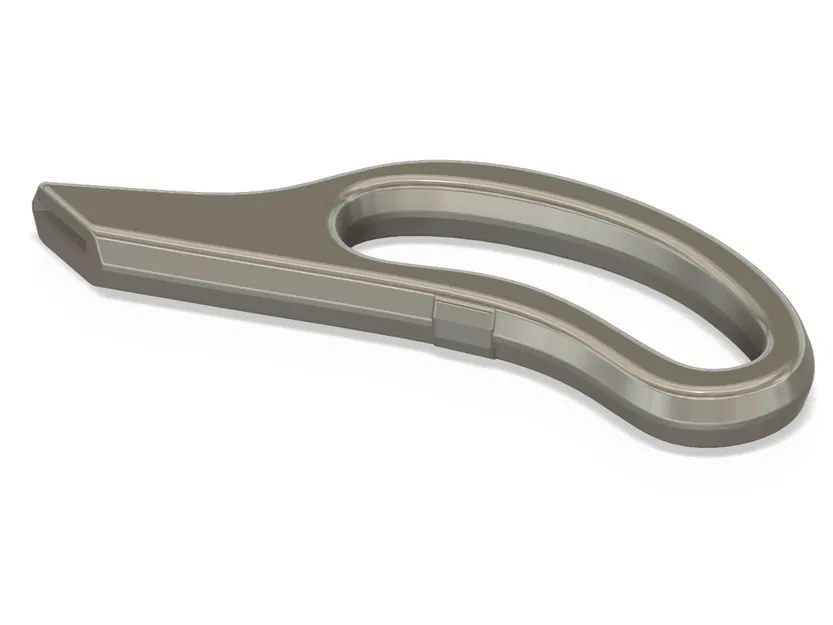 Tay Cầm Thay Thế Cho Kéo Nhà Bếp Inox 120mm (File 3D STL) - Image 2