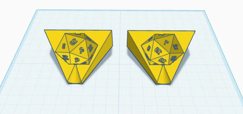 Khuôn đúc xúc xắc D20 (D20 Mold) - Tự làm dice cực đơn giản - Image 1