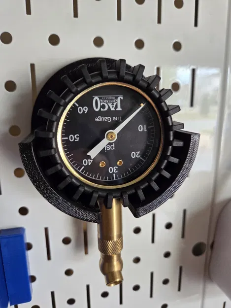 Giá treo đồng hồ đo áp suất Jaco cho bảng Pegboard (25.4mm) - Image 1