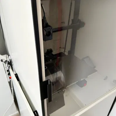 Bộ khung viền và tay nắm cho tủ kính, mica 3mm in 3D