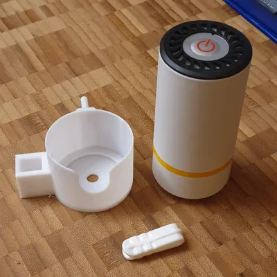 Giá treo máy hút chân không túi đựng sợi (Phiên bản cho Skadis & Chốt đỡ kệ)