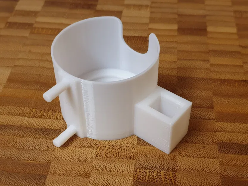 Giá treo máy hút chân không túi đựng sợi (Phiên bản cho Skadis & Chốt đỡ kệ) - Image 5