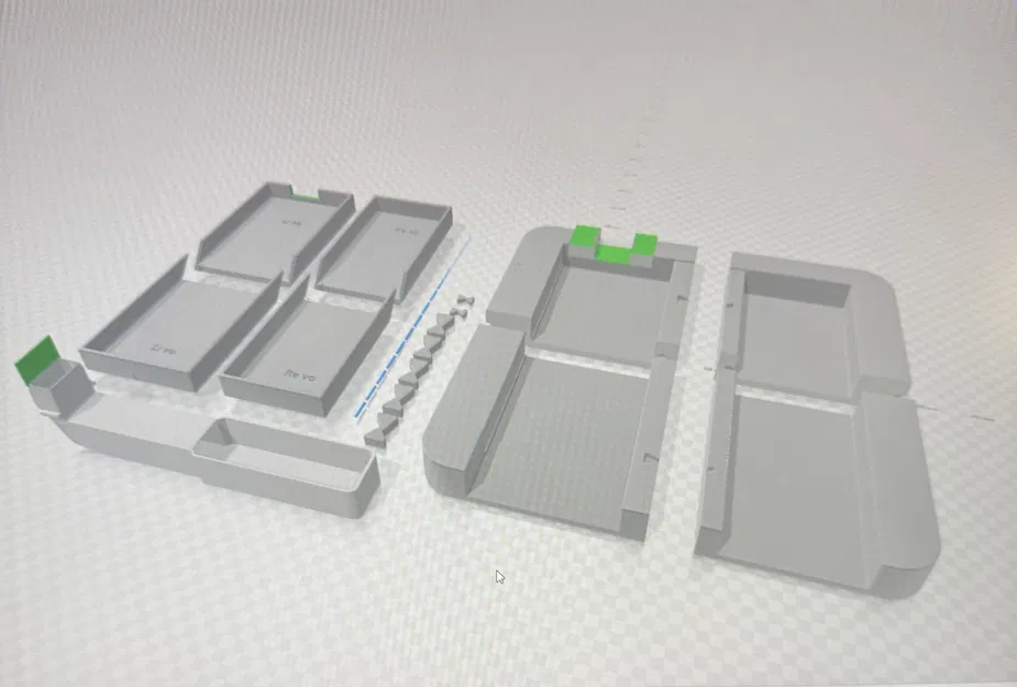 Đế máy Flashforge AD5X - Tích hợp máng xả nhựa thải - Image 2