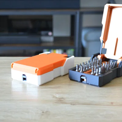 Hộp đựng mũi vít lục giác lò xo tự động