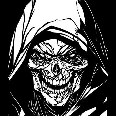 Tranh treo tường 3D Grim Reaper độc đáo cho không gian cá tính