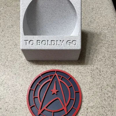 Đế giữ Coaster (Chủ đề Star Trek)