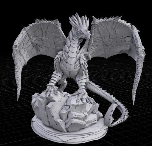 Mô hình rồng 3D dũng mãnh (Dragon) - File STL chi tiết cao - Image 4