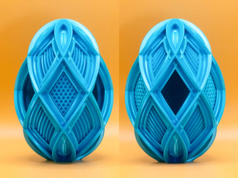 Trứng Phục Sinh Bold Lattice Ribbon 2026 - Image 1