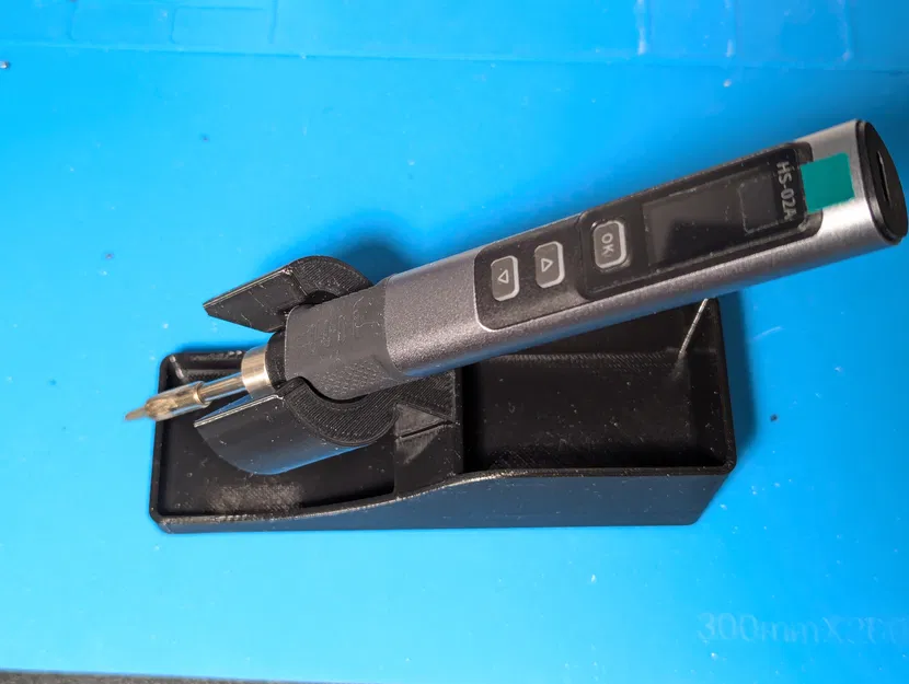 Đế cắm mỏ hàn Gridfinity cho Fnirsi HS-02A - Image 1