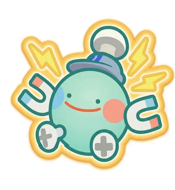 Khuôn cắt bánh quy Magnemite Pokemon độc đáo in 3D - Image 1